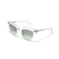 Epokhe Sunglasses Dylan Crystal Gloss / Green Gradient Mens Womens Shades