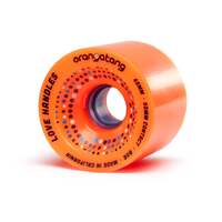 ORANGATANG - Love Handles Longboard Wheels Set of 4 | 65MM 80a Orange