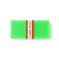 Cash Only skate wax green money stack 13 x 6 x 2cm