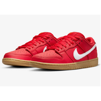 Nike SB - Dunk Low Pro University Red / Gum US Mens Shoe FJ1674 - 600