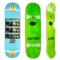 SAINT MARKS Loneliness in the crowd Skateboard Deck 8.375" 31.65 L 14.25" WB NEW