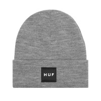 HUF ESSENTIALS BOX LOGO GREY BEANIE OSFM AUS SELLER KINGPIN