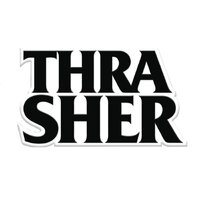 Thrasher ANTI HERO Lapel Pin Black / White Thrasher Magazine