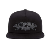 Thrasher ANTI HERO banner snapback black Hat Thrasher Magazine