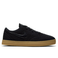 Nike SB check canvas Black / Gum US Youth Shoes 905371006 kids youth