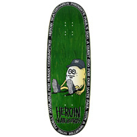 Heroin - Pauls Egg 10.4" Shaped Deck Skateboard Skate Board