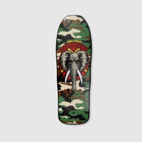 Powell Peralta MIKE VALLELY SKATEBOARD Elephant DECK CAMO 9.85" x 30" Bones Brigade Reissue skateboard deck