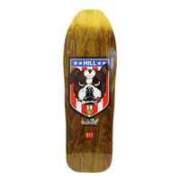 POWELL PERALTA REISSUE DECK - FRANKIE HILL BULLDOG - BROWN STAIN 10 X 31.5 WB 14.5