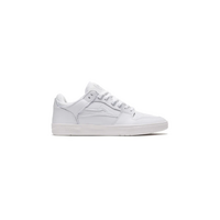 Lakai Telford Low Skate Shoes White Leather New Skate Shoe US Mens