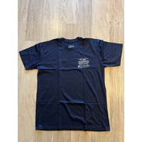 Kingpin - Fortune BLACK / WHITE Print Shirt Kingpin Skate Supply T-Shirt Short Sleeve