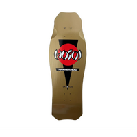 HOSOI - Hammerhead Double Take Gold / Silver Deck Reissue 10.5" x 31.0" Skateboard