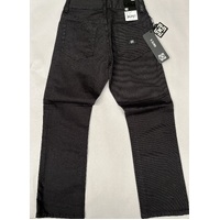 Krew Kslim Twill YOUTH size chino Black kids Pants