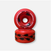 COCKROACH wheels ORIGINALS 63MM 96A Red OLD SCHOOL 1988 shape skate board wheels