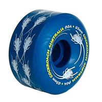 COCKROACH wheels ORIGINALS blue 63MM 96A OLD SCHOOL 1988 shape skate board wheels