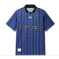 Butter Goods - X Umbro Vert Jersey Forest / Cobalt Shirt T-Shirt Short Sleeve Buttergoods