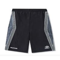 Butter Goods - X Umbro Diamond Shorts Black Buttergoods