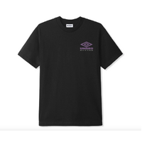 Butter Goods - X Umbro Lines Black Shirt T-Shirt Short Sleeve