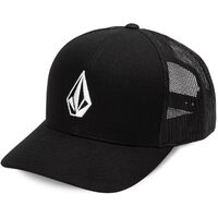 Volcom - Full Stone Cheese Cap Black Trucker Hat Snapback OSFA