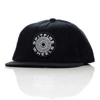 Spitfire - Classic 87 Swirl Black Snapback Hat Cap OSFA