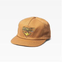 Krooked - Bird Lightening Cap Hat Tan Snapback OSFA