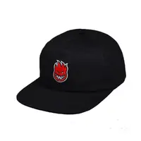 Spitfire - Big Head Fill Black / Red Hat Snapback Cap OSFA