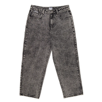 HODDLE 16 OUNCE RANGER JEAN BLACK ACID WASH