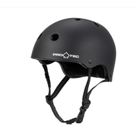 PROTEC HELMET LOW PRO CERTIFIED MATTE BLACK SKATE PRO-TEC PRO TEC skate