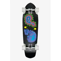 Globe - Big Blazer Hypnagoga 32" Skate Board Longboard Complete Cruiser Glow In The Dark