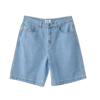 X-LARGE bull denim 91 Short mid blue XLARGE X LARGE loose fit shorts