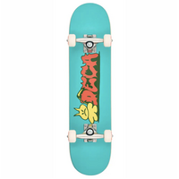 Deca 7.0" Mini skateboard Complete TEAL Skateboard Skate Board