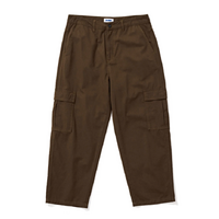 X-LARGE 91 CARGO Pant dark BROWN XLARGE X LARGE loose fit CHINO