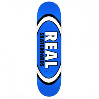 Real Classic Oval 8.5" x 31.8" WB 14.25" blue Deck Skateboard