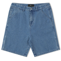 FORMER DISTEND WORN DENIM Baggy Denim Shorts Washed Denim Shorts Jorts