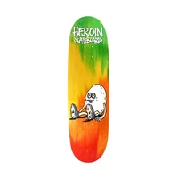 Heroin - The Rainbow Egg 9.125" Shaped Deck Skateboard Skate Board