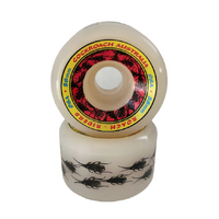 COCKROACH wheels ROACH RIDERS 58MM 98A WHITE skate board wheels