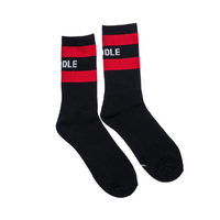 Hoddle HODDLE OLD ENGLISH SOCKS BLACK