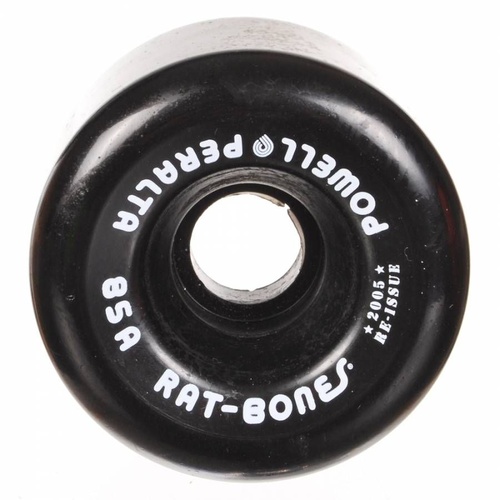 POWELL PERALTA SKATEBOARD WHEELS RAT BONES 60MM 90A AUSTRALIAN SELLER [Colour: BLACK]