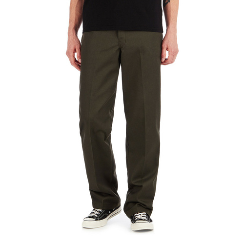 DICKIES ORIGINAL FIT 874 WORK PANTS DARK OLIVE GREEN KINGPIN SKATE FREE POST AUS SELLER