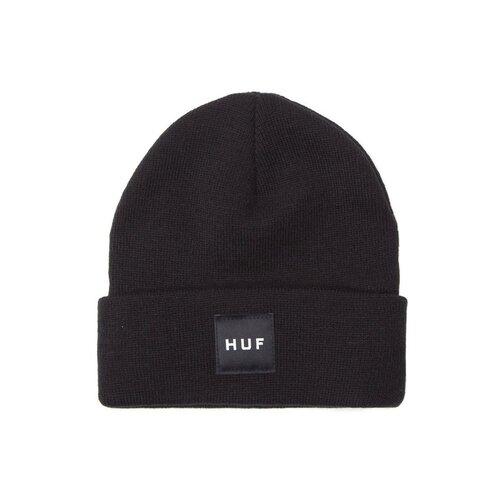 HUF ESSENTIALS BOX LOGO BLACK BEANIE OSFM AUS SELLER KINGPIN