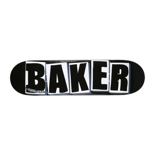Baker - OG Logo Black / White Deck  8.25" X 31.875" WB 14.25" OG Shape Skateboard