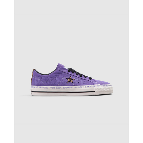 CONVERSE ONE STAR PRO OX WILD LILAC BLACK EGRET SEAN PABLO [Size: MENS US 10]