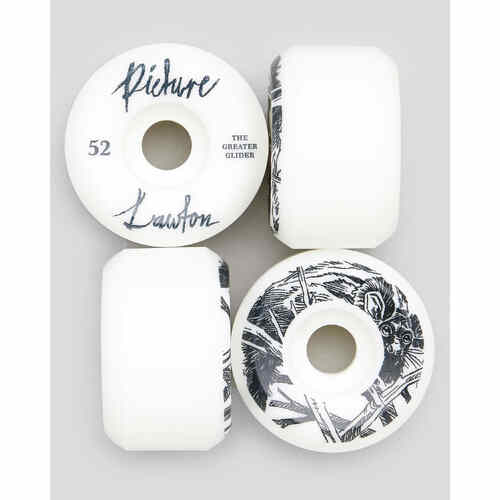 Picture Wheel Co ALEX LAWTON GLIDER 52mm 83B 4 PACK FREE POST AUST SELLER
