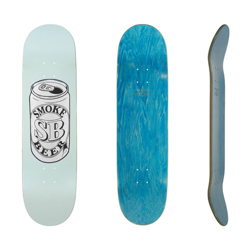 Smoke Beer - Foil Can 8.5" x 32.5" Deck Skate Board Skateboard