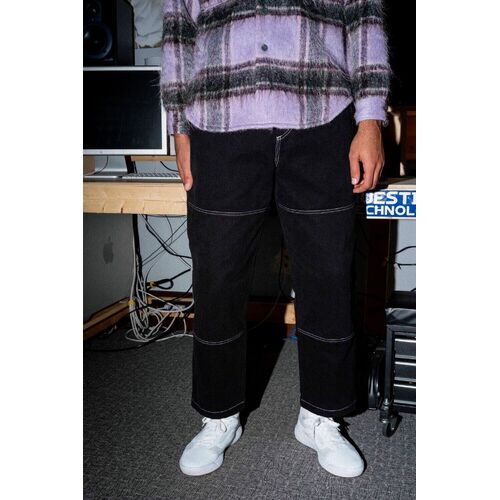 Quasi skateboards Pants Utility Black/White Skateboard Trousers