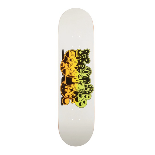 5Boro - SP-One Bubble 8.5'' x 32.0" Yellow / Orange Deck Skateboard Skate Board
