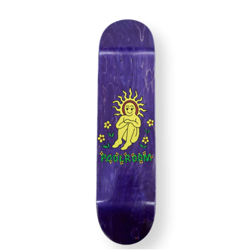 Poolroom - Sunny Boy Deck 8.5" Purple Skateboard Skate Board Brodie