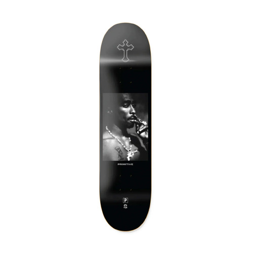 Primitive - Tupac Platinum 8.25" x 31.85" WB 14.0" Deck Skateboard Skate Board