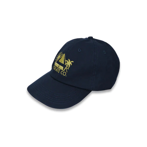 The 4 Skate Co route embroided cap navy FOUR SKATEBOARD COMPANY