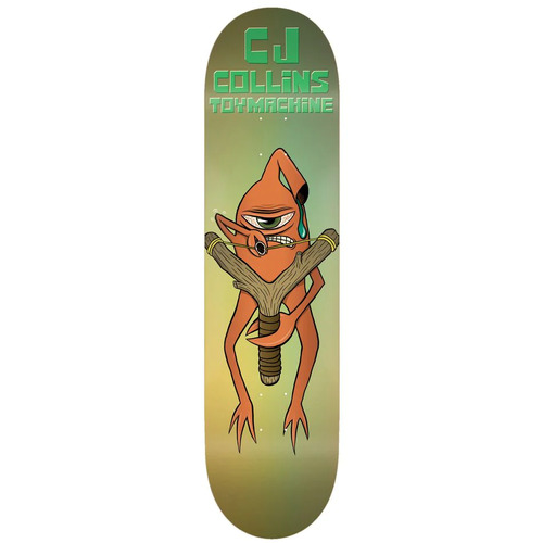 Toy Machine - CJ Collins Sling Shot 8.38" x 32.1" WB 14.39" Skateboard Deck Skate Board