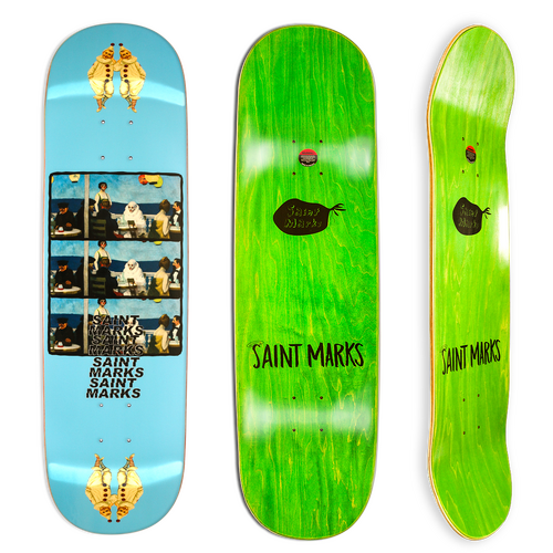 SAINT MARKS Loneliness in the crowd Skateboard Deck 8.375" 31.65 L 14.25" WB NEW